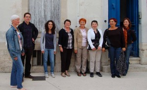 Des Bouches-du-Rhône, du Gard ou de Lyon, les personnels de crèches -que des filles pour cette formation !- sont venus améliorer leur niveau de connaissances déjà poussées d'une alimentation de qualité.