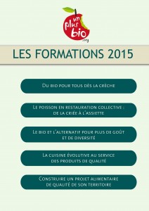 Formations Un Plus Bio 2015