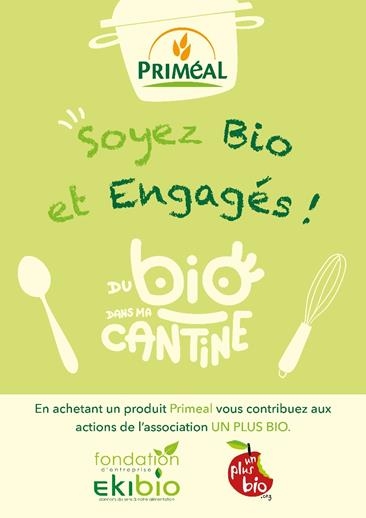 Pour chaque produit Priméal acheté, 1% sera reversé à l'association. Faites-le savoir !